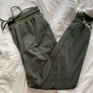 SMALL Rachel Zoe Green Jogger Pants With Pockets